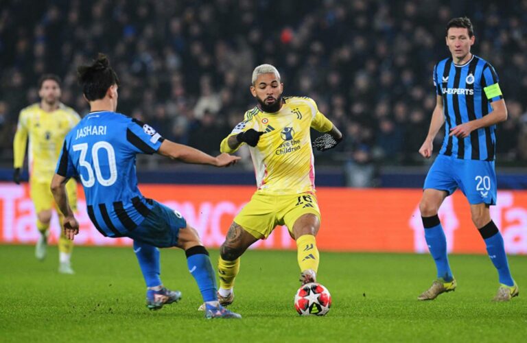 Club Brugge vs Juventus (03:00 – 22/01) | Xem lại trận đấu