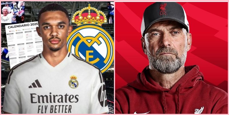 Klopp hứa đem về Arnold nếu tiếp quản Real