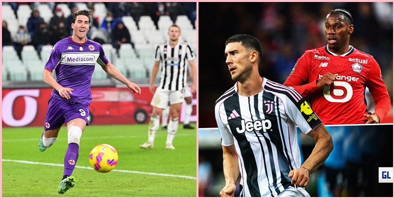 Jonathan David và Vlahović đang ở đâu trên TTCN?