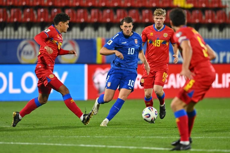 Andorra vs Serbia (01:45 – 15/10) | Xem lại trận đấu