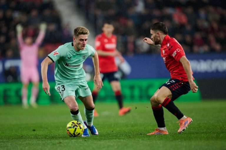 Osasuna vs Athletic Bilbao (22:15 – 03/01) | Xem lại trận đấu