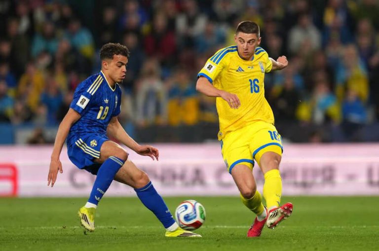Ukraine vs Thụy Điển (02:45 – 27/03) | Xem lại trận đấu